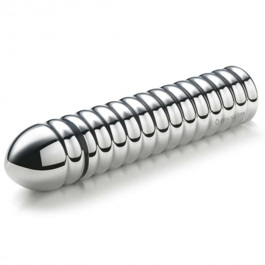 Рельефный фаллос для интенсивного электросекса Groovey George - 20 см. - MyStim - купить с доставкой в Пскове