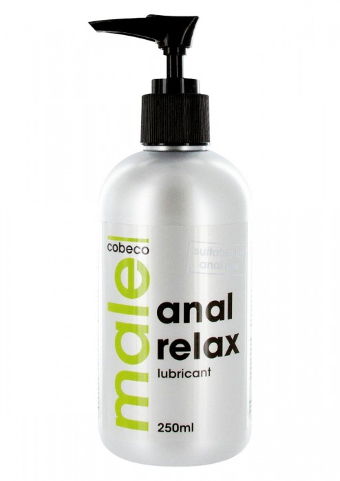 Анальный лубрикант MALE Cobeco Anal Relax Lubricant - 250 мл. - Cobeco - купить с доставкой в Пскове