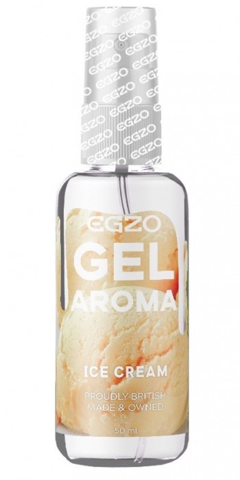 Интимный лубрикант EGZO AROMA с ароматом мороженого - 50 мл. - EGZO - купить с доставкой в Пскове