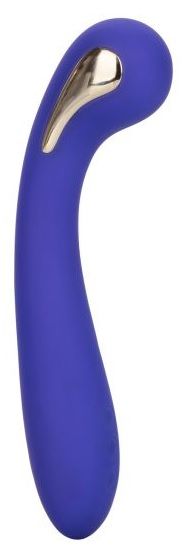 Фиолетовый вибромассажер с электростимуляцией Intimate Estim Petite G Wand - 19 см. - California Exotic Novelties - купить с доставкой в Пскове