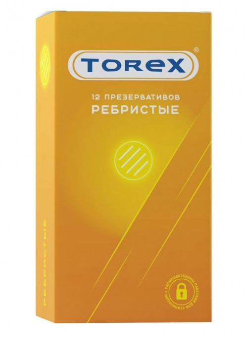 Текстурированные презервативы Torex  Ребристые  - 12 шт. - Torex - купить с доставкой в Пскове