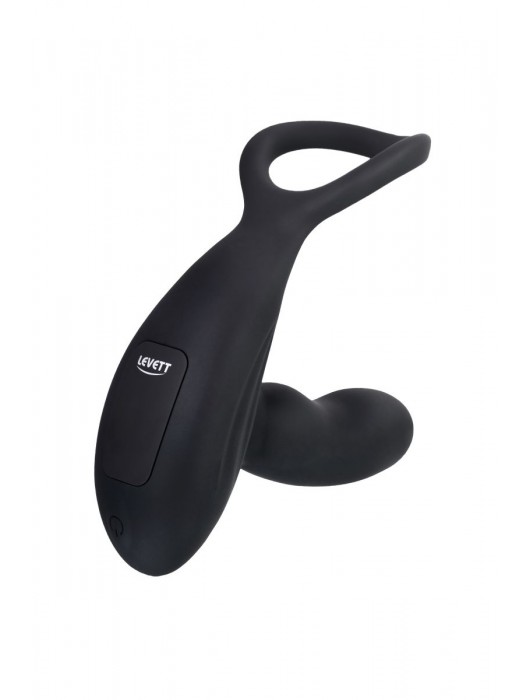 Черный стимулятор простаты Maud с вибрацией - Levett - в Пскове купить с доставкой