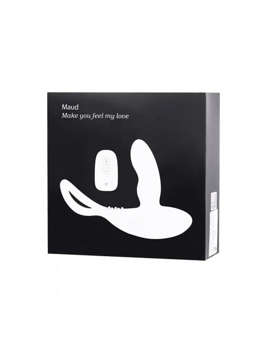 Черный стимулятор простаты Maud с вибрацией - Levett - в Пскове купить с доставкой