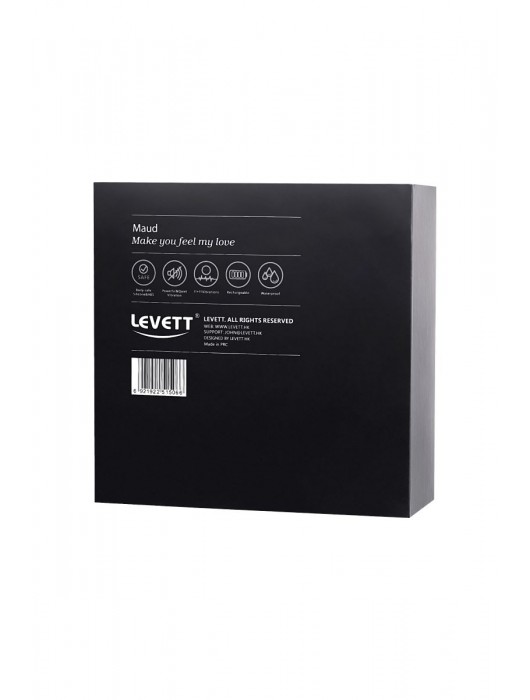 Черный стимулятор простаты Maud с вибрацией - Levett - в Пскове купить с доставкой