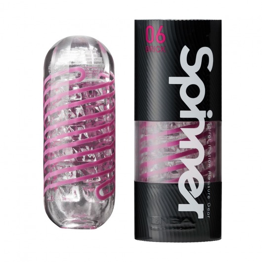 Мастурбатор SPINNER Brick - Tenga - в Пскове купить с доставкой