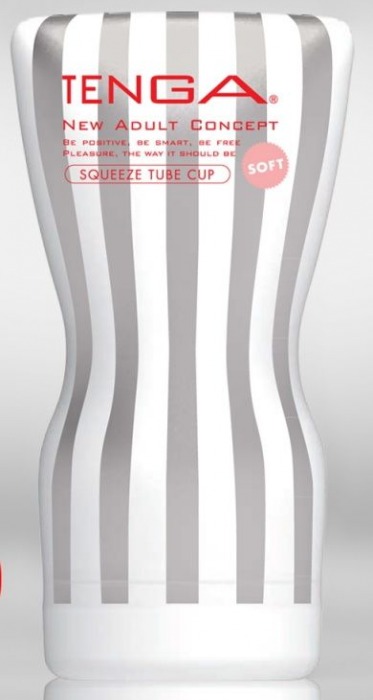Мастурбатор TENGA Squeeze Tube Cup Soft - Tenga - в Пскове купить с доставкой
