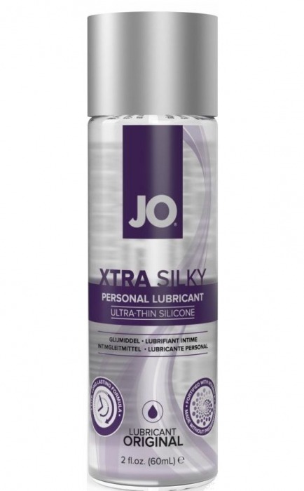Лубрикант на силиконовой основе JO Xtra Silky - 60 мл. - System JO - купить с доставкой в Пскове