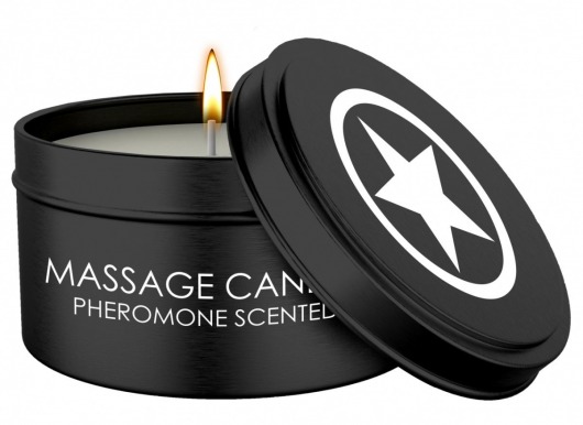 Массажная свеча с феромонами Massage Candle Pheromone Scented - Shots Media BV - купить с доставкой в Пскове