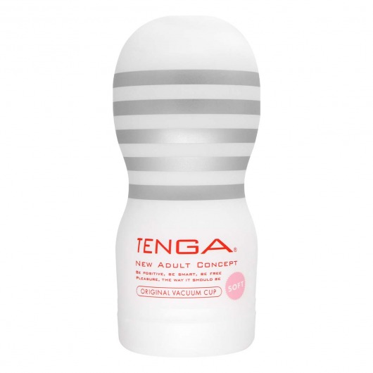 Мастурбатор TENGA Original Vacuum Cup Soft - Tenga - в Пскове купить с доставкой