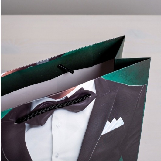 Бумажный пакет «Лучшему!» - 23 х 27 см. - Сима-Ленд - купить с доставкой в Пскове