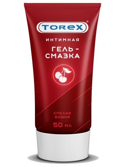 Смазка на водной основе TOREX  Спелая вишня  - 50 мл. - Torex - купить с доставкой в Пскове