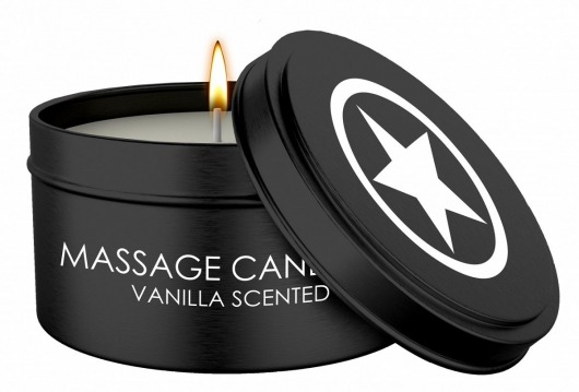 Массажная свеча с ароматом ванили Massage Candle - Shots Media BV - купить с доставкой в Пскове