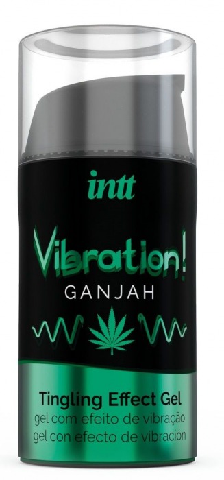 Жидкий интимный гель с эффектом вибрации Vibration! Ganjah - 15 мл. - INTT - купить с доставкой в Пскове