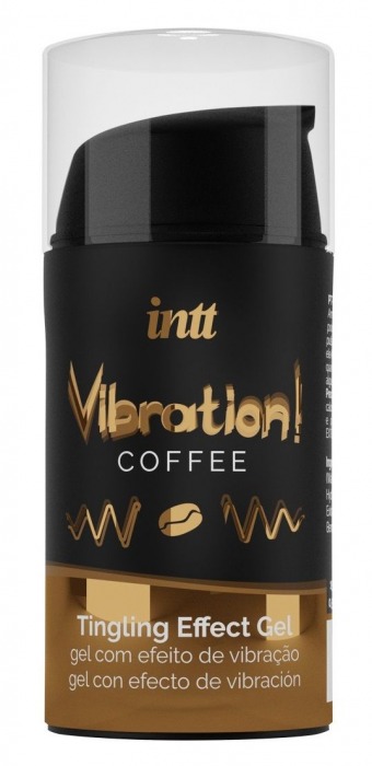 Жидкий интимный гель с эффектом вибрации Vibration! Coffee - 15 мл. - INTT - купить с доставкой в Пскове