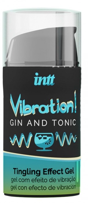 Жидкий интимный гель с эффектом вибрации Vibration! Gin   Tonic - 15 мл. - INTT - купить с доставкой в Пскове