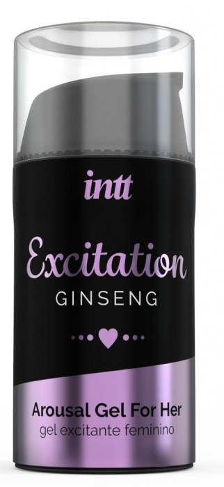 Женский возбуждающий интимный гель Excitation Ginseng - 15 мл. - INTT - купить с доставкой в Пскове