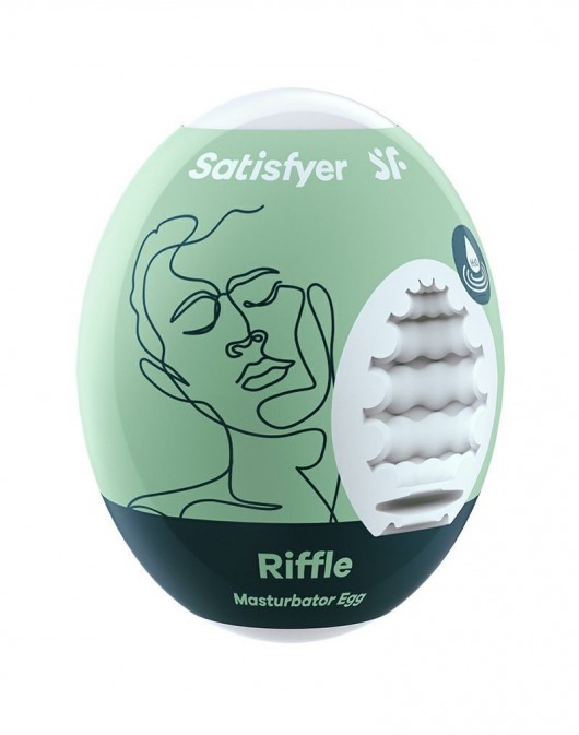 Мастурбатор-яйцо Satisfyer Riffle Mini Masturbator - Satisfyer - в Пскове купить с доставкой