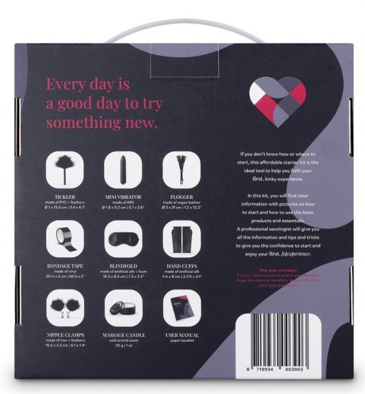 Стартовый набор БДСМ First Kinky Experience - Loveboxxx - купить с доставкой в Пскове