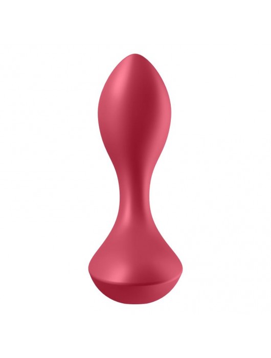 Красный вибромассажёр простаты Satisfyer Backdoor Lover - 14 см. - Satisfyer - в Пскове купить с доставкой