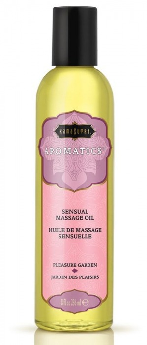 Массажное масло с цветочным ароматом Pleasure Garden - 236 мл. - Kama Sutra - купить с доставкой в Пскове