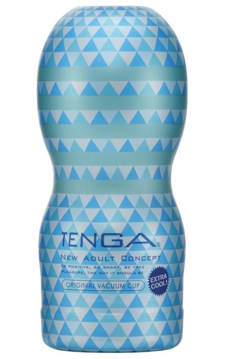 Мастурбатор с охлаждающей смазкой TENGA Original Vacuum Cup Extra Cool - Tenga - в Пскове купить с доставкой