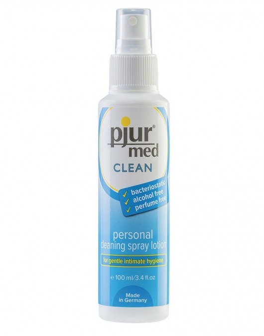 Гигиенический спрей pjur MED Clean Spray - 100 мл. - Pjur - купить с доставкой в Пскове