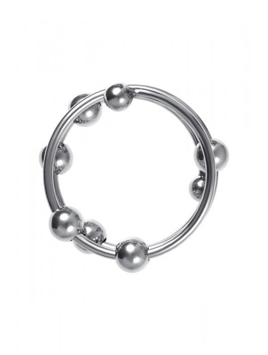 Большое металлическое кольцо под головку пениса - ToyFa - купить с доставкой в Пскове