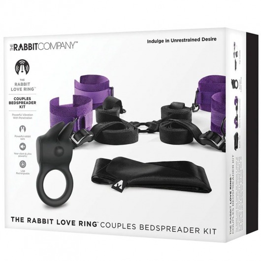Любовный набор для двоих Couples Bedspreader Kit - The Rabbit Company - купить с доставкой в Пскове