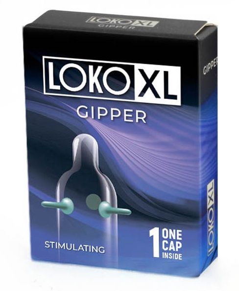 Стимулирующая насадка на пенис LOKO XL GIPPER - Sitabella - в Пскове купить с доставкой