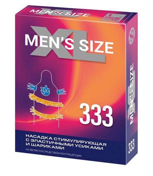 Стимулирующая насадка на пенис MEN SIZE 333 - Sitabella - в Пскове купить с доставкой