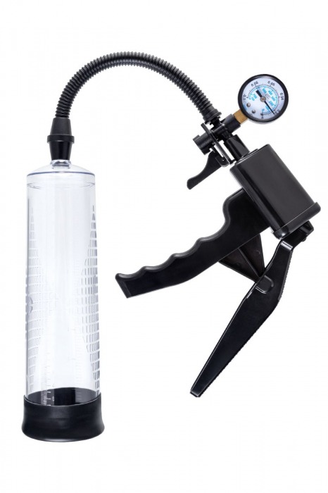 Прозрачная механическая помпа для пениса Viggo - Sexus - в Пскове купить с доставкой