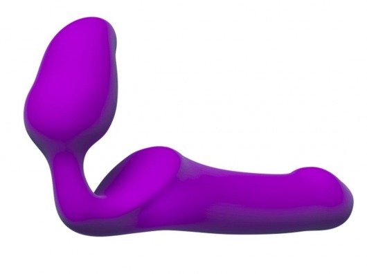 Лиловый безремневой страпон Queens M - Adrien Lastic - купить с доставкой в Пскове