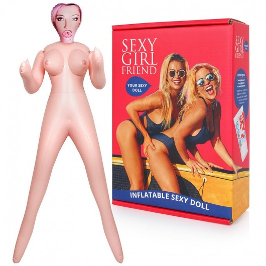 Надувная секс-кукла  Анджелина - Bior toys - в Пскове купить с доставкой