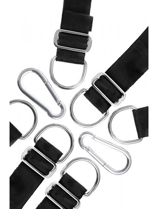 Черные секс-качели Anonymo №0503 - ToyFa - купить с доставкой в Пскове