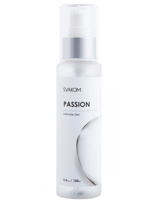 Смазка на водной основе Passion Intimate Gel - 100 мл. - Svakom - купить с доставкой в Пскове