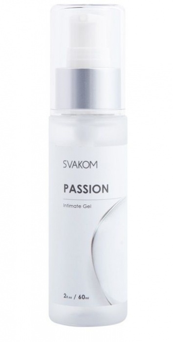 Смазка на водной основе Passion Intimate Gel - 60 мл. - Svakom - купить с доставкой в Пскове