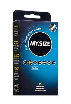 Презервативы MY.SIZE размер 49 - 10 шт. - My.Size - купить с доставкой в Пскове