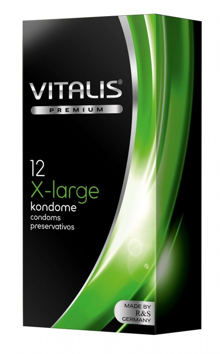 Презервативы увеличенного размера VITALIS PREMIUM x-large - 12 шт. - Vitalis - купить с доставкой в Пскове