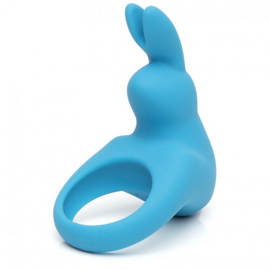 Голубое эрекционное виброкольцо Happy Rabbit Rechargeable Rabbit Cock Ring - Happy Rabbit - в Пскове купить с доставкой