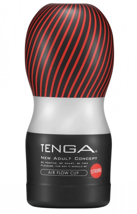 Мастурбатор Air Flow Cup Strong - Tenga - в Пскове купить с доставкой