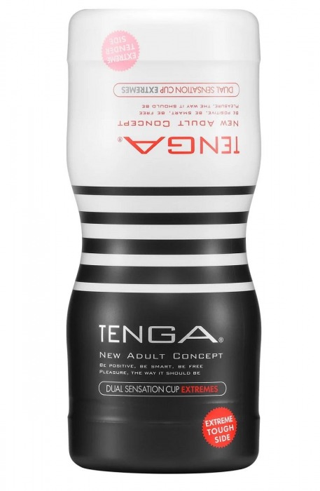 Мастурбатор Dual Sensation Cup Extremes - Tenga - в Пскове купить с доставкой