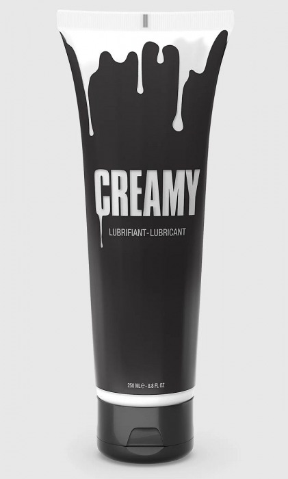Смазка на водной основе Creamy с консистенцией спермы - 250 мл. - Strap-on-me - купить с доставкой в Пскове