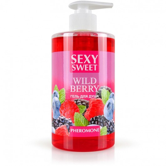 Гель для душа Sexy Sweet Wild Berry с ароматом лесных ягод и феромонами - 430 мл. -  - Магазин феромонов в Пскове