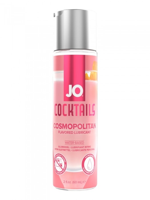 Вкусовой лубрикант на водной основе JO Cocktails Cosmopolitan - 60 мл. - System JO - купить с доставкой в Пскове