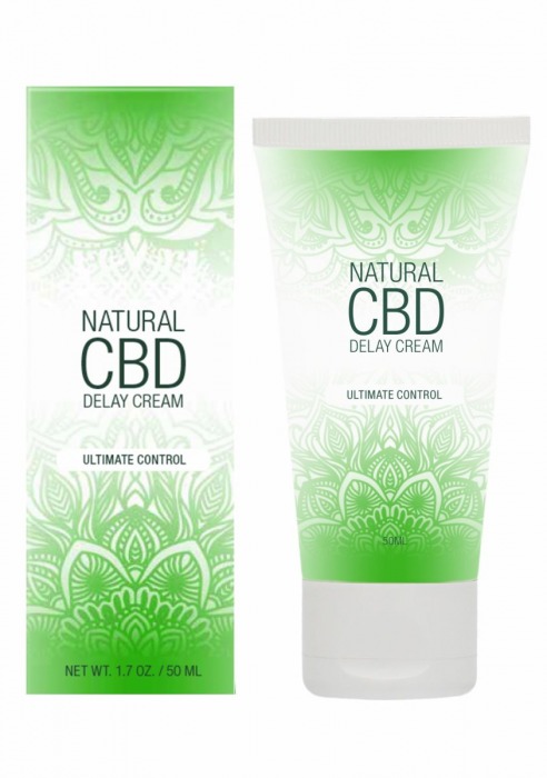 Крем-пролонгатор Natural CBD Delay Cream - 50 мл. - Shots Media BV - купить с доставкой в Пскове