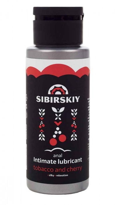 Анальный лубрикант на водной основе SIBIRSKIY с ароматом вишни и табака - 100 мл. - Sibirskiy - купить с доставкой в Пскове