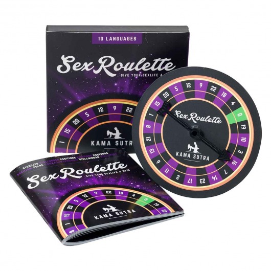 Настольная игра-рулетка Sex Roulette Kamasutra - Tease&Please - купить с доставкой в Пскове