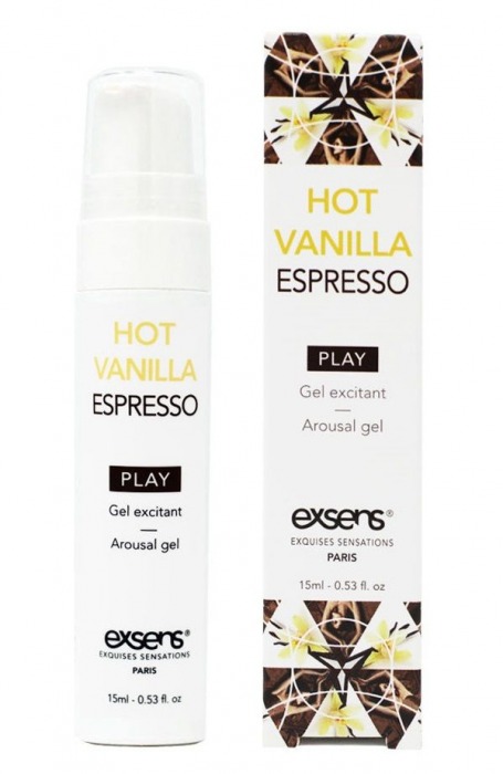 Возбуждающий гель Hot Vanilla Espresso Arousal Gel - 15 мл. - Exsens - купить с доставкой в Пскове