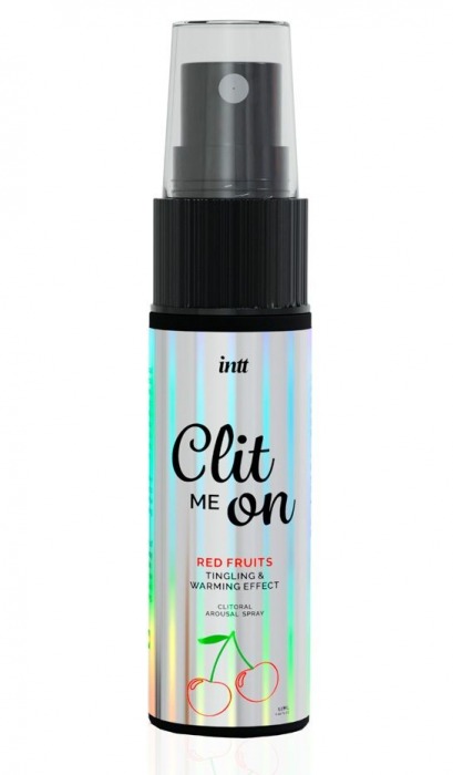 Клиторальный возбуждающий спрей Clit Me On Red Fruits - 12 мл. - INTT - купить с доставкой в Пскове