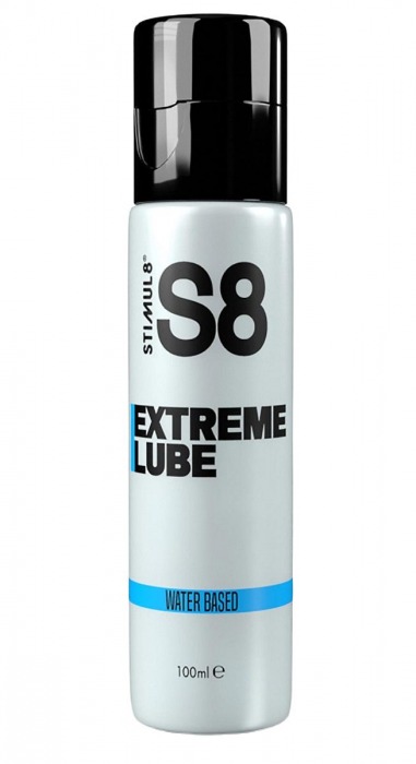 Лубрикант на водной основе S8 Extreme Lube - 100 мл. - Stimul8 - купить с доставкой в Пскове